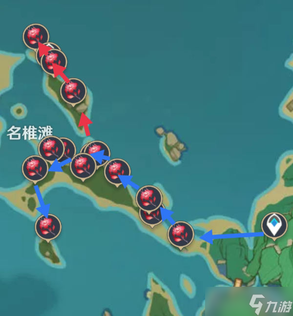 原神血斛收集路线推荐