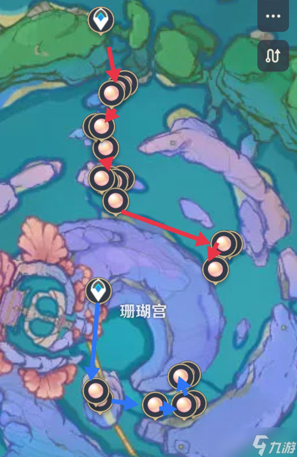 原神珊瑚真珠采集地点分享