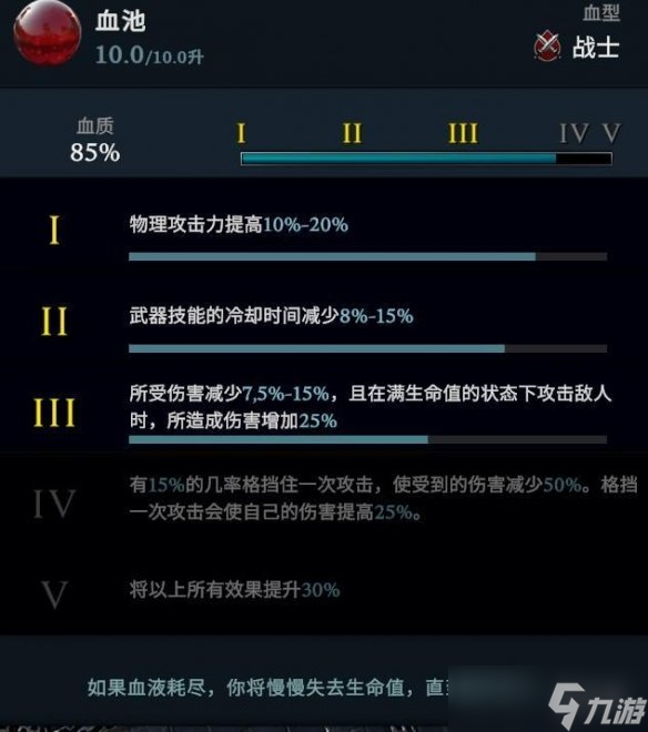 《吸血鬼崛起》vrising血型有什么用？V Rising血型效果一覽