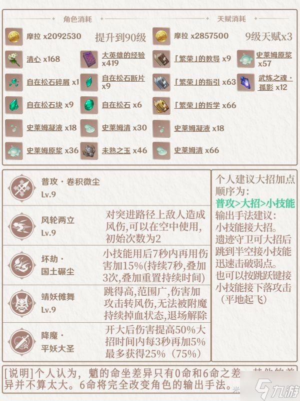 《原神》零命魈养成指南