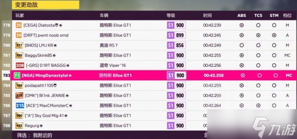 极限竞速地平线5路特斯GT1调校攻略