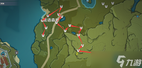 《原神》蜥蜴尾巴采集路线2022