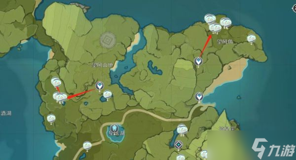 《原神》夜兰及魈突破材料收集线路