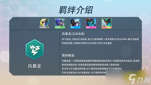 《云顶之弈》S7风暴龙羁绊效果是什么？风暴龙羁绊介绍