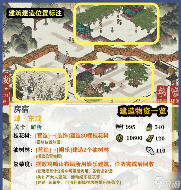 《江南百景图》东宫苍龙房宿通关攻略