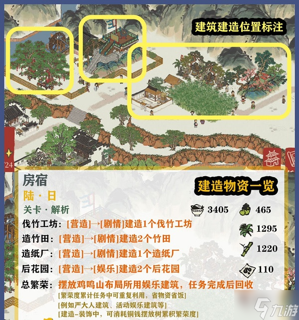 《江南百景图》东宫苍龙房宿通关攻略