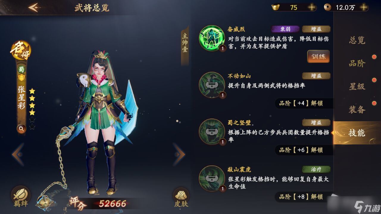 《乱世逐鹿》张星彩介绍