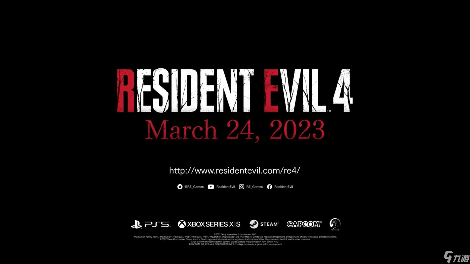 《生化危机4：重制版》PC版将被Steam平台独占，2023年3月24日发售