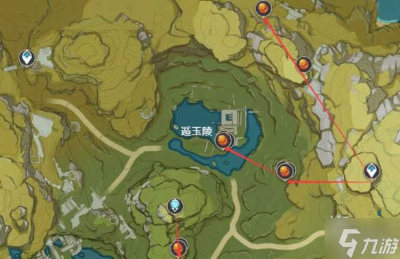 《原神》2.7烈焰花花蕊采集点 2.7烈焰花花蕊采集路线