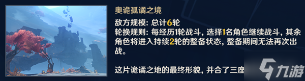 原神奥诡孤谲之境角色搭配推荐 谲域战境第四关怎么打