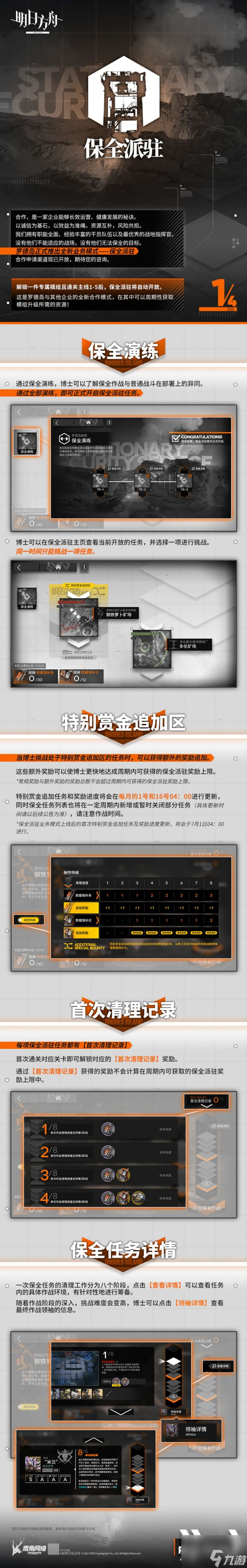 明日方舟保全派驻怎么玩 明日方舟保全派驻玩法介绍