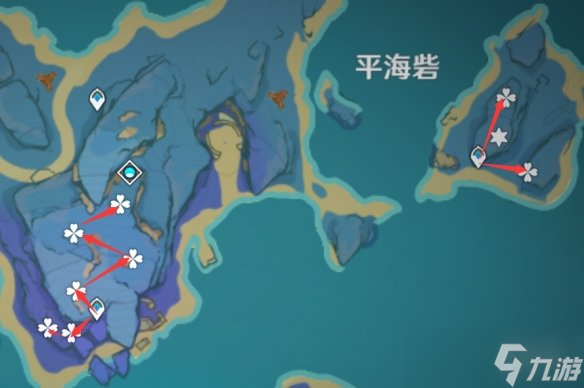 《原神》2.7鸣草采集点 2.7鸣草采集路线