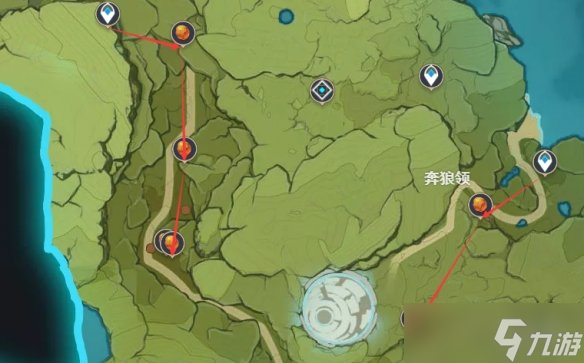 《原神》2.7烈焰花花蕊采集点 2.7烈焰花花蕊采集路线
