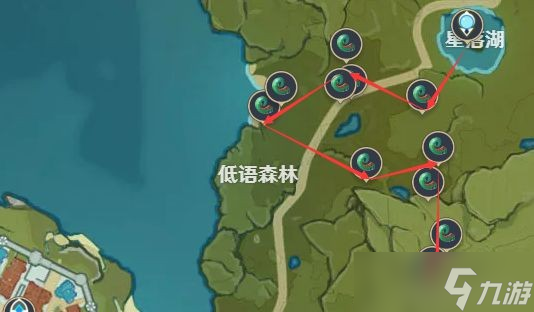 《原神》蜥蜴尾巴收集線路參考