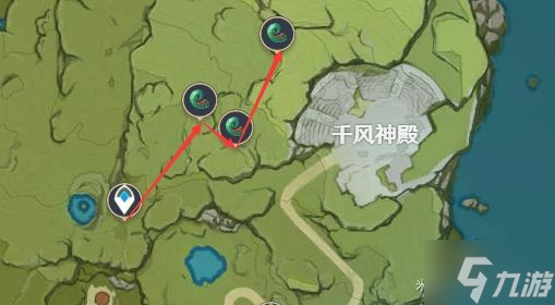 《原神》蜥蜴尾巴收集线路参考