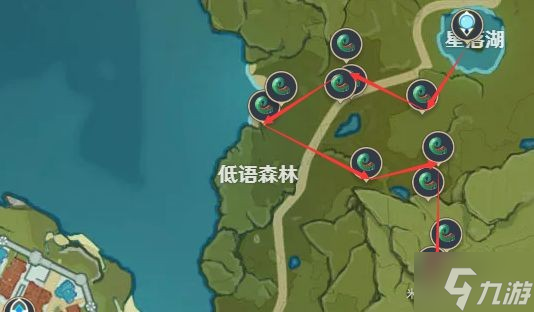 《原神》蜥蜴尾巴收集线路参考