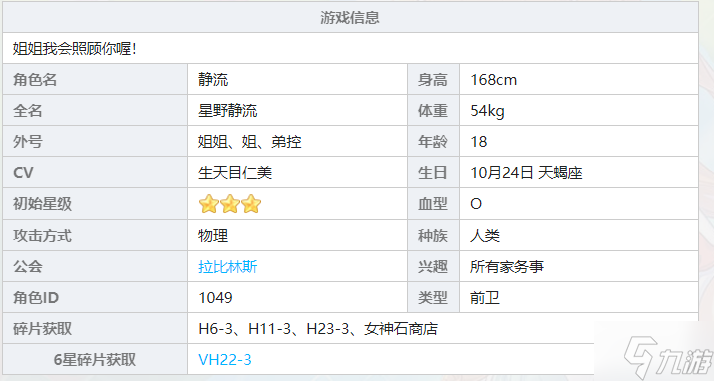 公主连结静流怎么样 公主连结静流技能介绍