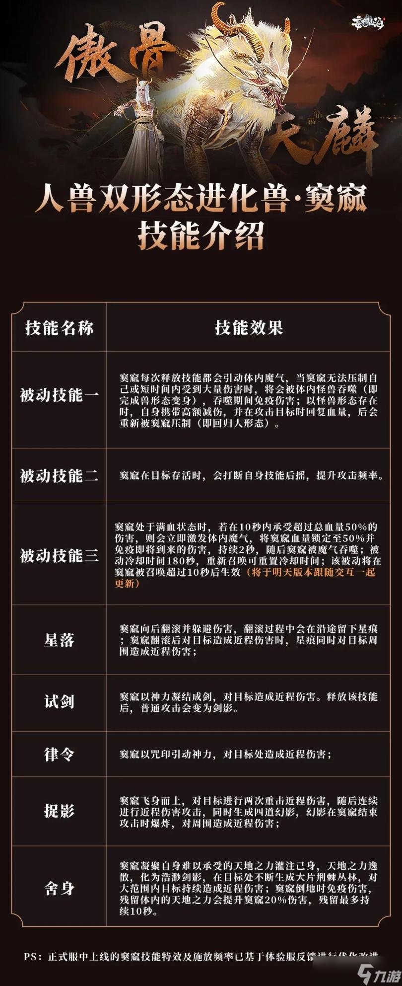 《妄想山海》窫窳技能效果解析