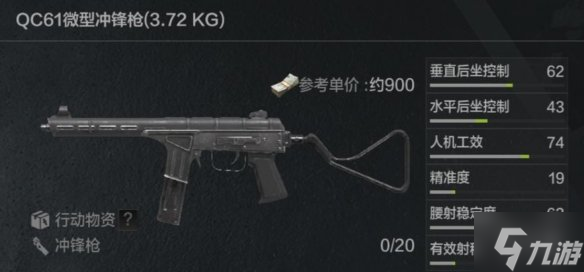 《暗区突围》QC61怎么样 QC61冲锋枪介绍