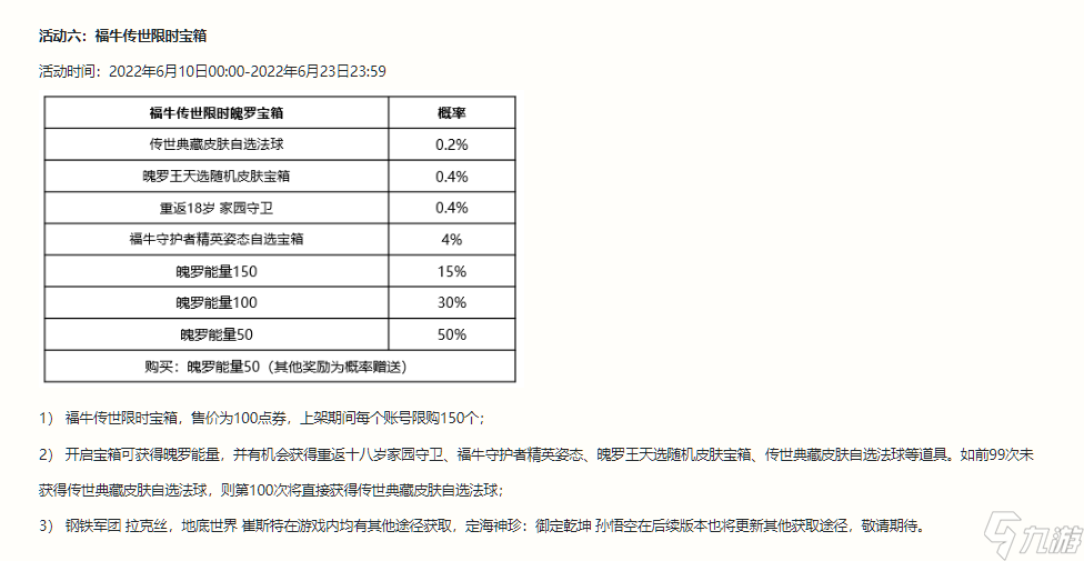 英雄联盟手游3.2b版本更新，福牛传世宝箱正式上线！
