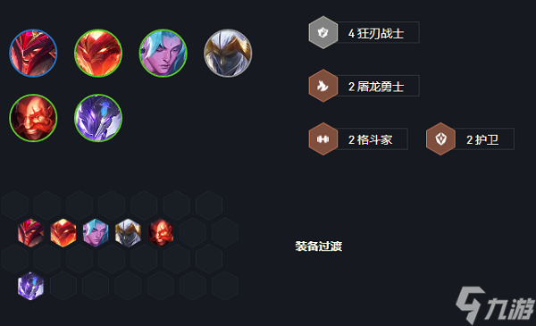 《云顶之弈》s7屠龙狂刃阵容搭配推荐