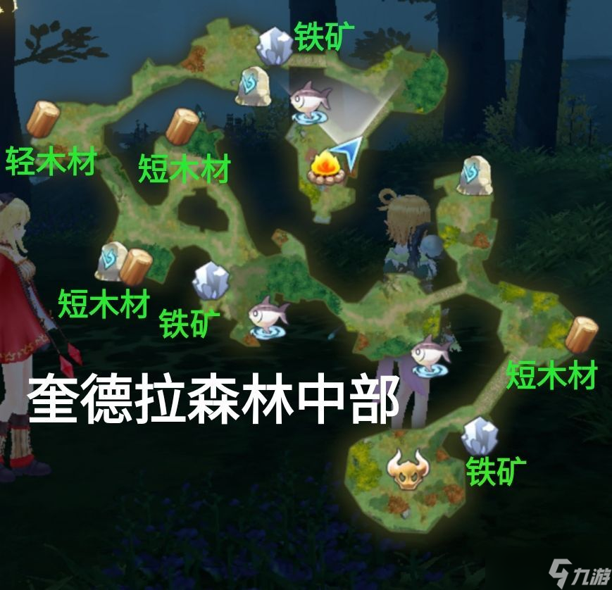 玛娜希斯回响秘银位置在什么地方