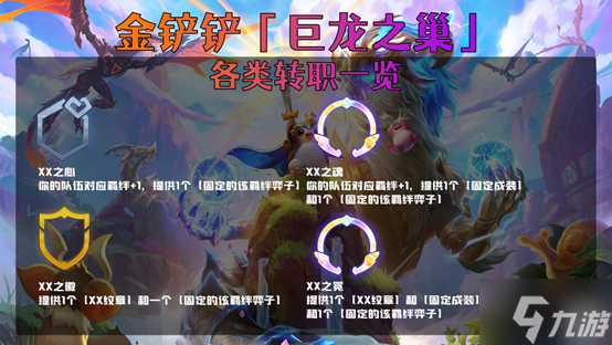 金铲铲之战全巨龙圣坛转职获得物品一览