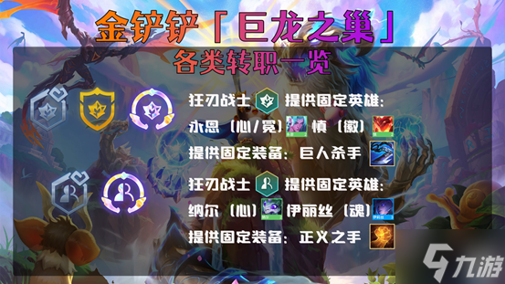 金铲铲之战全巨龙圣坛转职获得物品一览