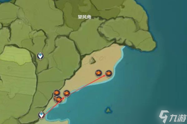 《原神》螃蟹快速捕捉线路分享