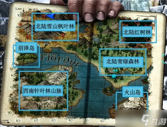 《方舟生存进化》维京湾影鬃在哪？维京岛影鬃位置介绍