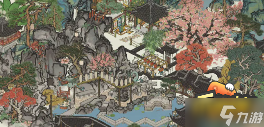 江南百景图杜鹃花在哪里 杜鹃花位置地图介绍