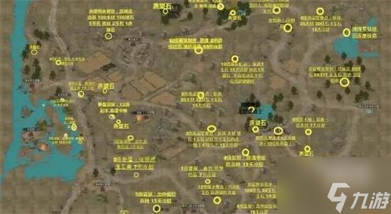 部落与弯刀所有地图资源2022最新一览