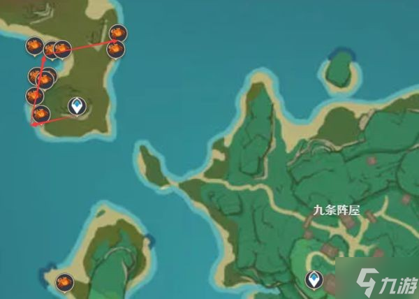 《原神》螃蟹快速捕捉线路分享