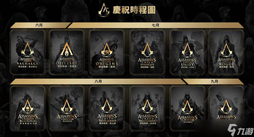 《刺客信条》系列庆祝直播消息汇总 英灵殿第二年免费内容公布