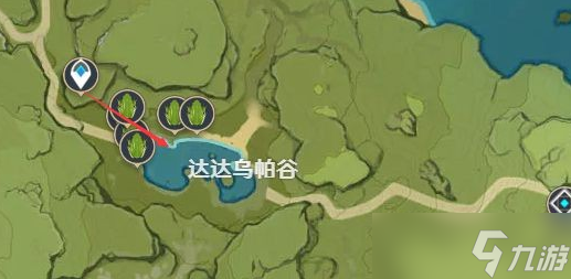 原神青蛙快速收集線路