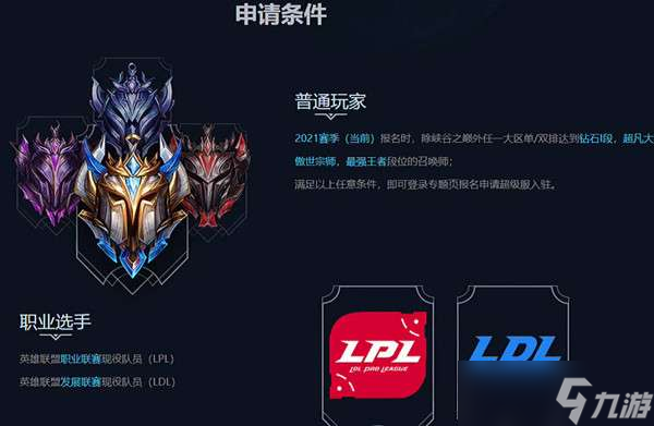 lol峡谷之巅进入资格是什么2022