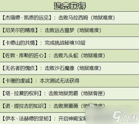 《暗黑破坏神：不朽》遗物获取攻略