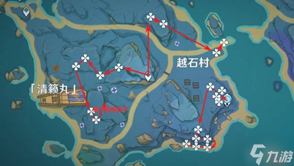 原神久歧忍培养材料采集指南