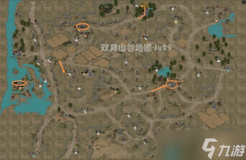 《部落与弯刀》手游双月山谷地图一览2022