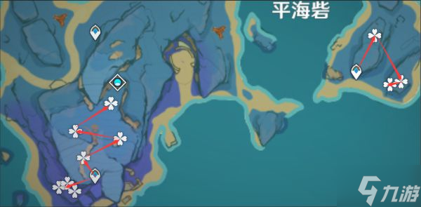 《原神》2.7版鸣草高效采集路线