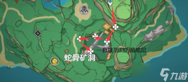 《原神》2.7版鸣草高效采集路线