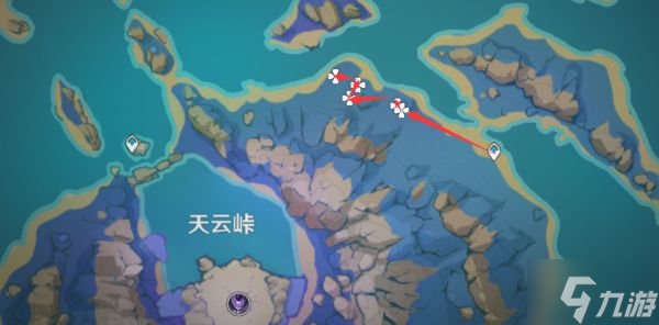 《原神》2.7版鳴草高效采集路線