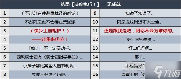 《原神》久岐忍邀约事件分歧选项攻略 久岐忍邀约全结局、成就解锁条件