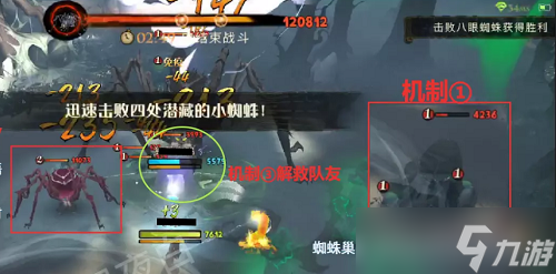 哈利波特魔法觉醒禁林调查八眼蜘蛛怎么打