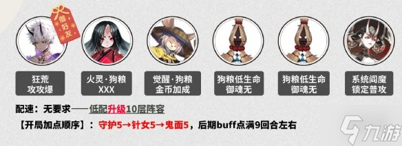 《陰陽師》不朽之目爬塔低配陣容推薦 不朽之目爬塔低配速通攻略