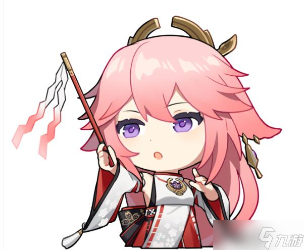 《原神》八重神子表情包一览