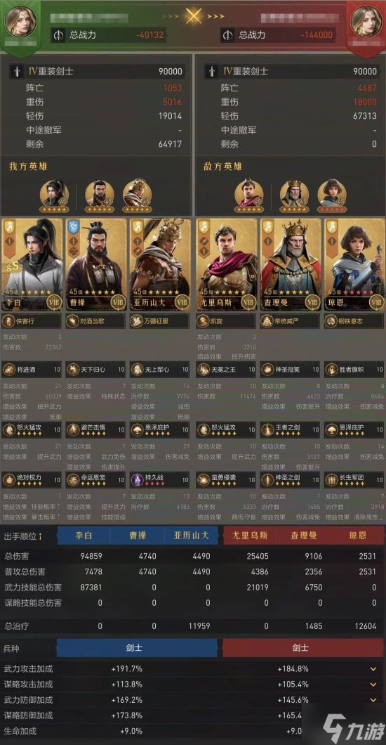 《重返帝国》新英雄李白阵容攻略 李白怎么玩
