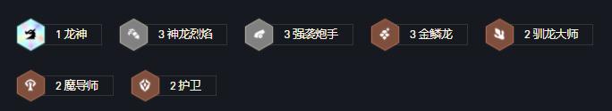《云顶之弈》神龙烈焰阵容搭配攻略