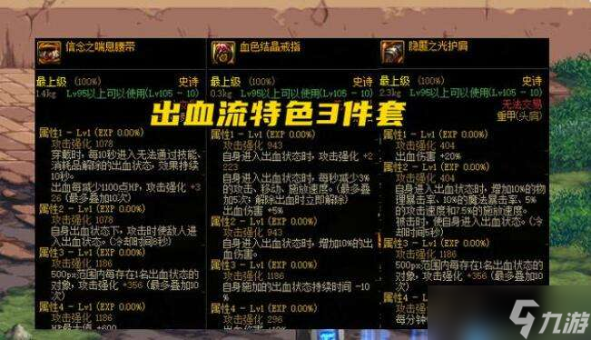 dnf110级红眼装备怎么选择-110级红眼装备搭配推荐