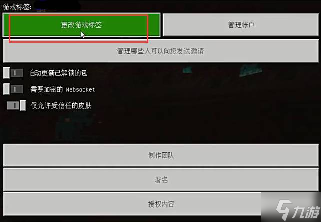 我的世界玩家代号在哪看